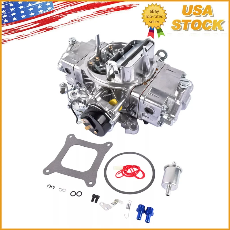 BR-67255 650CFM Carburetor for 4-Barrel Square Bore Double Pumper Electric Choke - Image 1 of 4