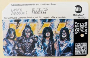 KISS MetroCard-Expired, Mint - Picture 1 of 2