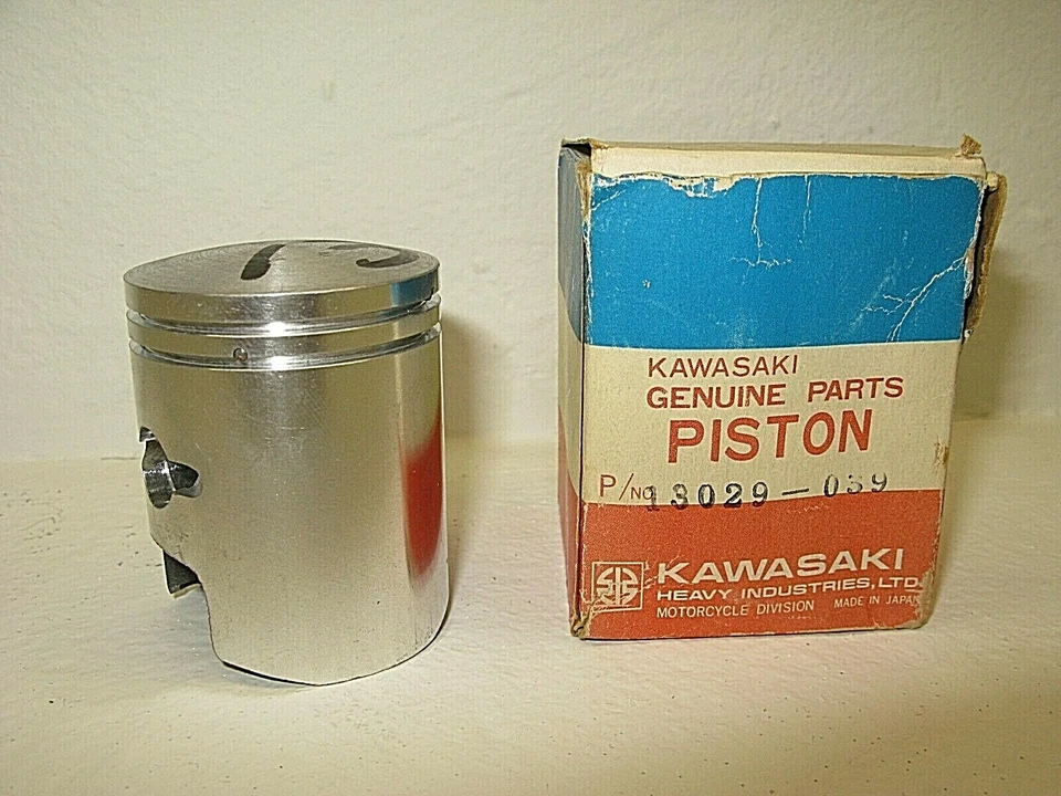 OEM Kawasaki 13029-039 Piston OS + 0.50 mm or .020 NOS NEW G3SS G3TR Bushmaster - Image 1 of 3