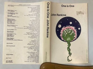 1968 JOHN RANKINE ONE IS ONE 1st EDITION CLASSIC SCIENCE FICTION NOVEL - Foto 1 di 4