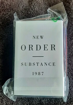 NEW ORDER 'SUBSTANCE' 2023 LIMITED DOUBLE CASSETTE factory records joy division - Image 1 of 4