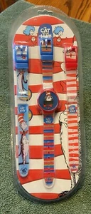 2003 Dr. Seuss The Cat In The Hat Watch - 3 different bands - original packaging - Picture 1 of 2