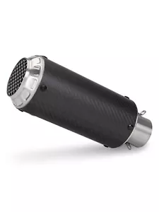 38-51mm Universal For Benelli Motorcycle Exhaust Pipe Slip-on Muffler System - Foto 1 di 8