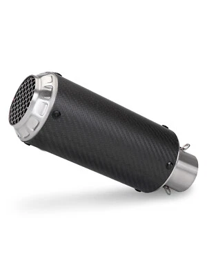 38-51mm Universal For Aprilia Motorcycle Exhaust Pipe Slip-on Muffler System - Image 1 of 4