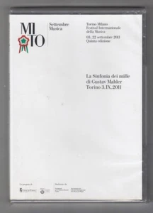 Dvd Mahler LA SINFONIA DEI MILLE Ottava sinfonia MI bemolle Orchestra RAI NOSEDA - Picture 1 of 2