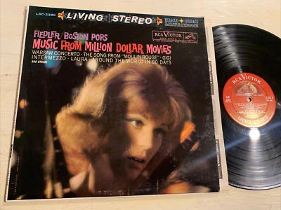 Boston Pops Fiedler Music From Million Dollar Movies RCA Living Stereo 3s/3s VG+ - Image 1 of 4