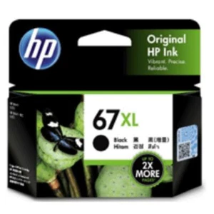 Genuine HP #67XL Black Ink 3YM57AA for ENVY 6020, PRO 6420 - 240 pages - Picture 1 of 2