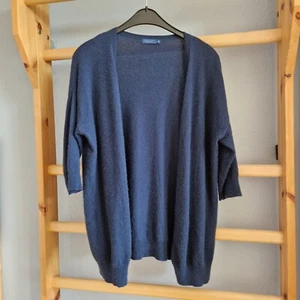 Darling Harbour Cardigan Damen Gr. M Blau Strickjacke 100% Kaschmir Halbarm - Bild 1 von 9