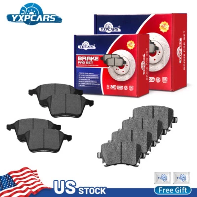 Pastillas de freno delanteras y traseras de cerámica para Audi A4 A6 A4 Quattro A6 Quattro 2006-2009 Foto 1 de 4