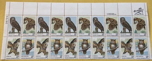 US Scott# 1760-1763 Owls 1978 (15 Cents) Block-20 Stamps - Picture 1 of 4