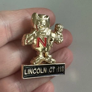 Herbie Husker University of Nebraska Royal Order of Jesters Lincoln CT 118 Pin - Picture 1 of 3