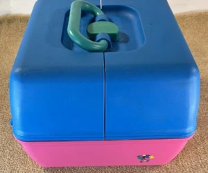 Caboodles Scatola Organizzatore Trucco Gioielli Vintage Grande Rara - Foto 1 di 12