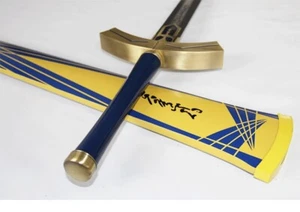 S0169 FATE STAY NIGHT ZERO SABER LILY VOW SWORD OF VICTORY KNIFE EXCALIBUR 46.3" - Picture 1 of 4