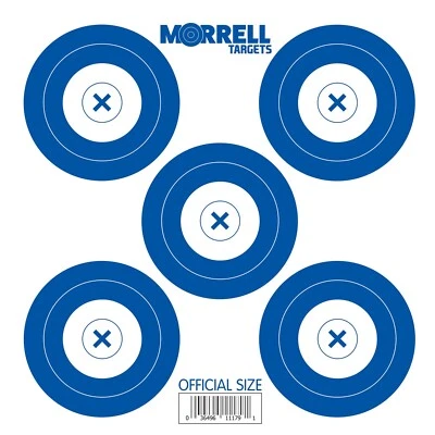 Morrell 5 Spot Paper Face Target 100 pack - Image 1 of 2