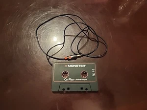 Monster Aux Cord Cassette Adapter 800 - iCarPlay for Car Tape Deck, Auxiliary - Picture 1 of 3