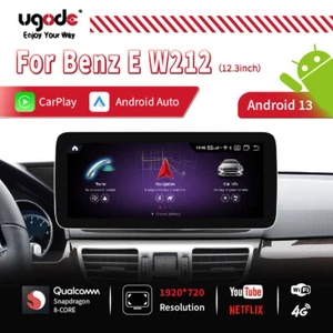 Radio Pantalla 12.3 pulgadas Android13 Mercedes Benz Clase E W212/S212 2012-2015 - Imagen 1 de 11