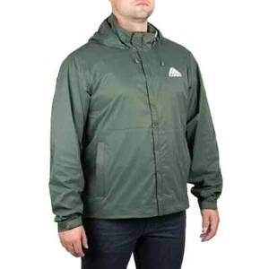 Rainier Waterproof Breathable Essential Rain Jacket in Hunter - 2XL - Picture 1 of 4