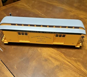 Bachmann G Scale - Virginia & Truckee RR #16 Railway Express Agency Combo Car - Picture 1 of 4