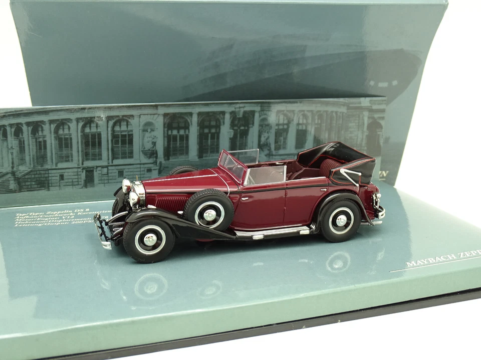 MINICHAMPS 1/43 - Maybach Zeppelin DS8 Rosso - Immagine 1 di 1