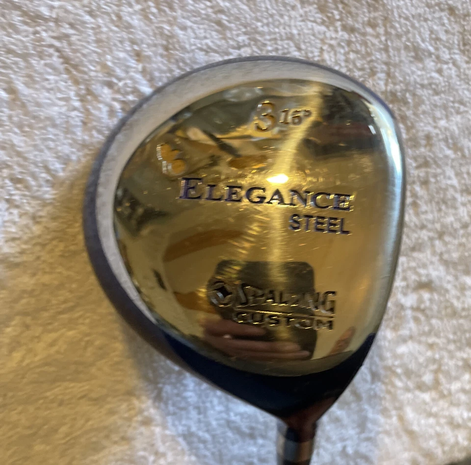 Spalding Custom Elegance Steel 16* 3 Wood Grafalloy Regular Flex Bird on Ball - Image 1 of 4