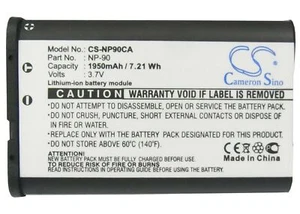 Replacement Battery For Casio 3.7v 1950mAh Camera Battery - Picture 1 of 1