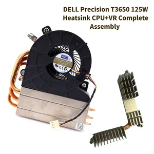 DELL Precision T3650 125W Heatsink CPU+VR Complete Assembly 93XV1 6C558 7NPYV - Picture 1 of 8