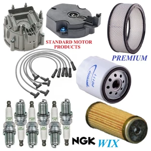 Tune Up Kit Filters Cap Spark Plugs Wire For CHEVY MALIBU V6 3.8L; 231Cid 81-83 - Picture 1 of 1