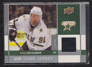 2009-10 Upper Deck Game Jerseys Brad Richards Dallas Stars #GJ-BR - Picture 1 of 2