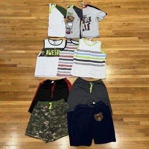 Saint Eve Boys Lot to 10 Pieces Pajama Mix and Match Sets Size Large 14 - Picture 1 of 17