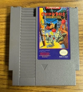 Disney's Chip 'N Dale: Rescue Rangers (Nintendo Entertainment NES, 1990) Tested - Picture 1 of 16