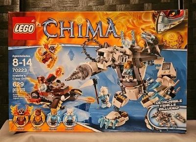 LEGO Legends of Chima Icebite’s Claw Driller (70223) Retired NEW IN BOX SEALED - Image 1 of 4