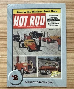 Hot Rod Bonneville Speed Coupe#2 Johnny Lightning Mexican Road Race Trading Card - Picture 1 of 6