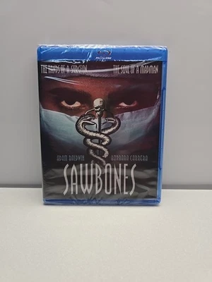 Sawbones (1995) Blu-ray Scream Factory Adam Baldwin Barbara Carrera 90s Horror - Image 1 of 2