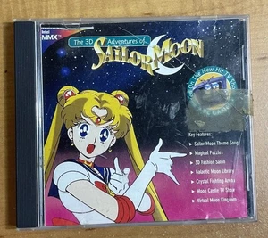 The 3D Adventures of Sailor Moon 1997 CD ROM video game PC vintage WIN 95 - Picture 1 of 5
