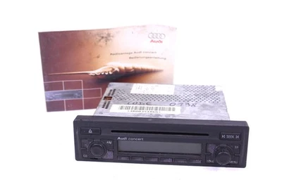 Autoradio Audi Concert A6 4B A3 8L TT A4 B5 4B0035186 G + Radio Code/Anleitung - Bild 1 von 3