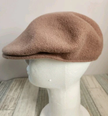 KANGOL Hat 504 Flat Winter Cap 100% Pure New Wool 0258BC Size Small  - Image 1 of 4