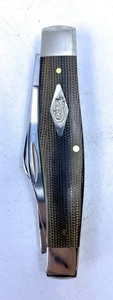 Case Smooth Green and Black Micarta Large Stockman Pocket Knife 4.25" - Bild 1 von 6
