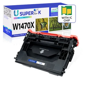 [ New Chip ] W1470X Toner Cartridge Fit for 147X HP LaserJet M611dn M635h M636fh - Afbeelding 1 van 24