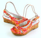 Sandalette Gr. 37 Pink Damen Sommer-Schuhe Freizeitschuhe Neu