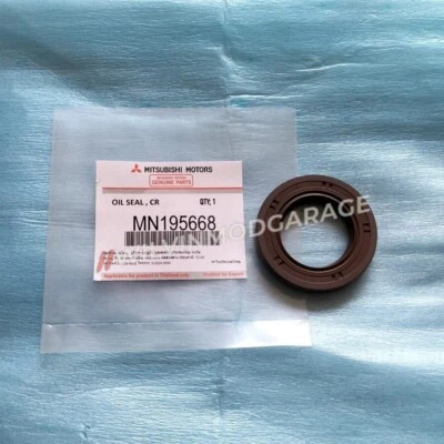 Sello de aceite genuino del cigüeñal delantero 12-23' Mitsubishi Mirage MN195668 Tailandia OEM Foto 1 de 4