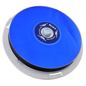 10 x Labelflash DVD+R 16X Blank Media Disc Recordable 4.7GB 120min Blue Surface - Picture 1 of 7