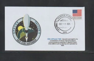 SpaceX SES 03b mPower Launch Cover - Picture 1 of 1