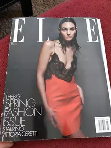 ELLE Magazin: März 2024: Vittoria Ceretti auf Cover US-Ausgabe - Bild 1 von 6