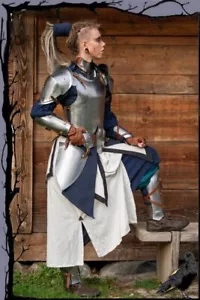 Mittelalter Larp Stahl Vollrüstung - Abtrünniger Renegade - weiblich Epic Armou - Bild 1 von 1