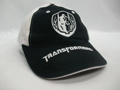 Gorra de béisbol Transformers Optimus Prime negra blanca con gancho Foto 1 de 4