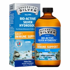 Sovereign Silver Bio-Active Silver Hydrosol 16 oz / 473 ML10 PPM - Picture 1 of 1