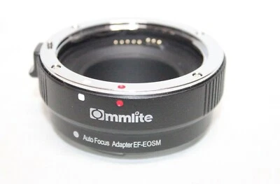 Adaptador eletrônico de montagem de lente Commlite EF-EOSM - Imagem 1 de 4