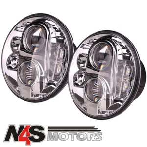 LAND ROVER DEFENDER RHD ROUND LED PAIR 7 INCH HEADLAMP. PART DA6282 - Picture 1 of 1