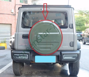 Pitch Green Spare Tire Cover fits for Suzuki Jimny JB64 JB74 2019-2024 TyreCover - Picture 1 of 6