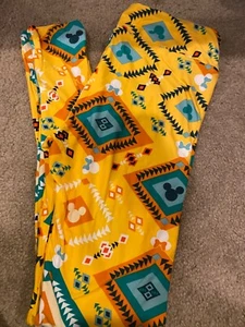 LuLaRoe NWT OS Leggings Disney Minnie Mouse Geometric Aztec Tribal Unicorn - Picture 1 of 3